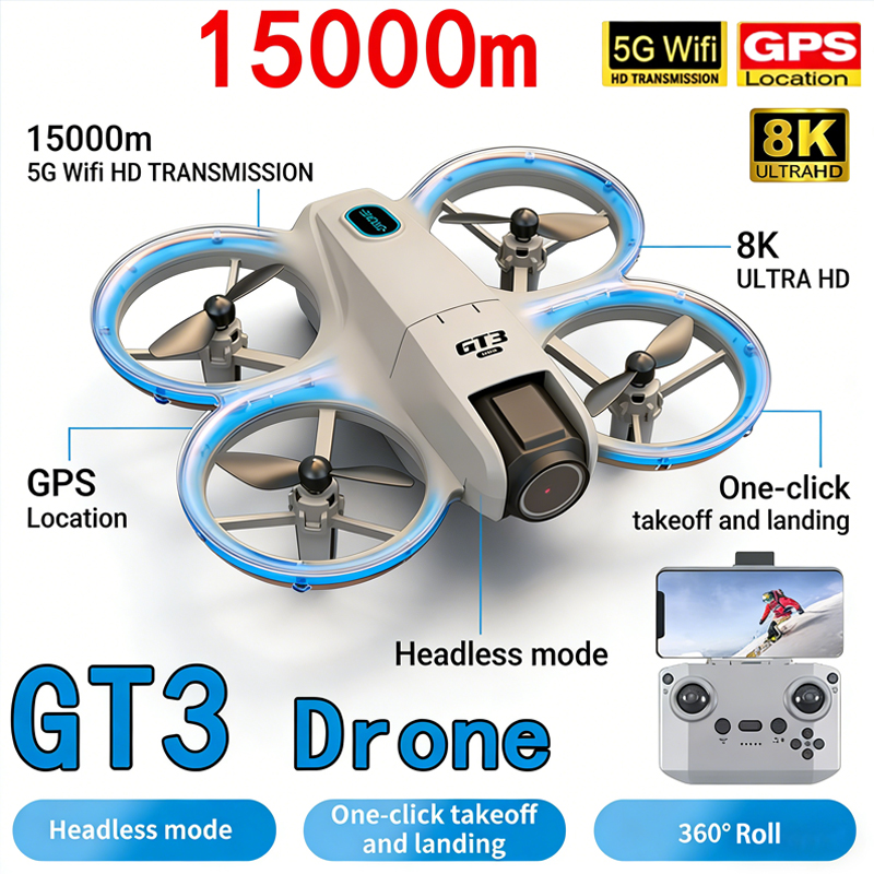 Drone Gt3 Rc - New GT3 MAX Drone 8K HD