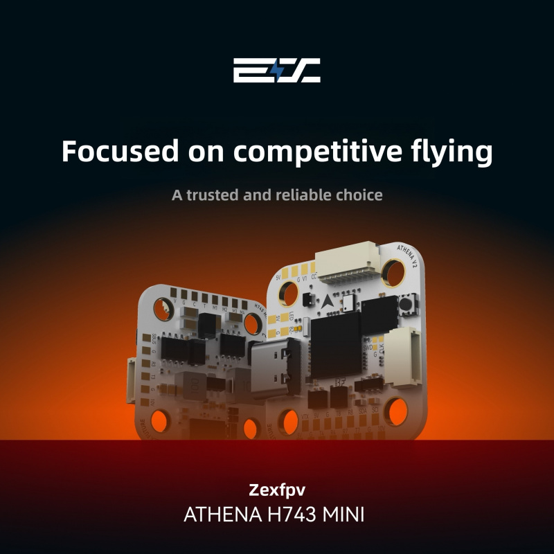 Betaflight Flight Controller - ZEX ATHENA H743 Mini Flight Controller