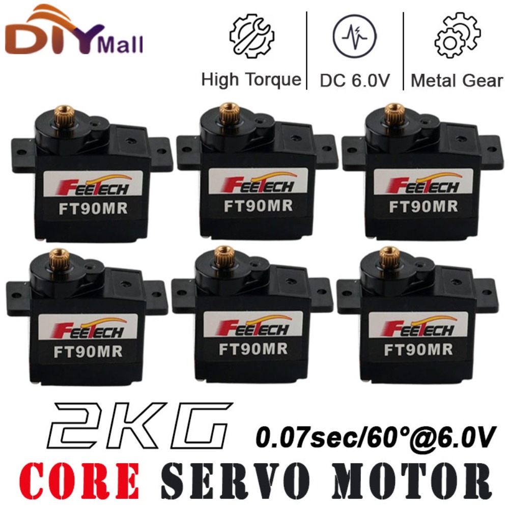 Drone Rcs - 1/2/4 PCS Feetech FT90M Digital Metal