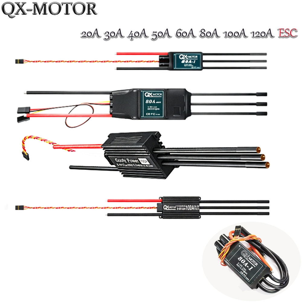 Drone Rcs - 20A-120A Brushless ESC Speed Controller Compatible
