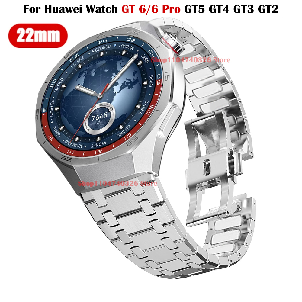 Drone Gt3 Rc - 22mm Luxucy Stianless Steel Strap For