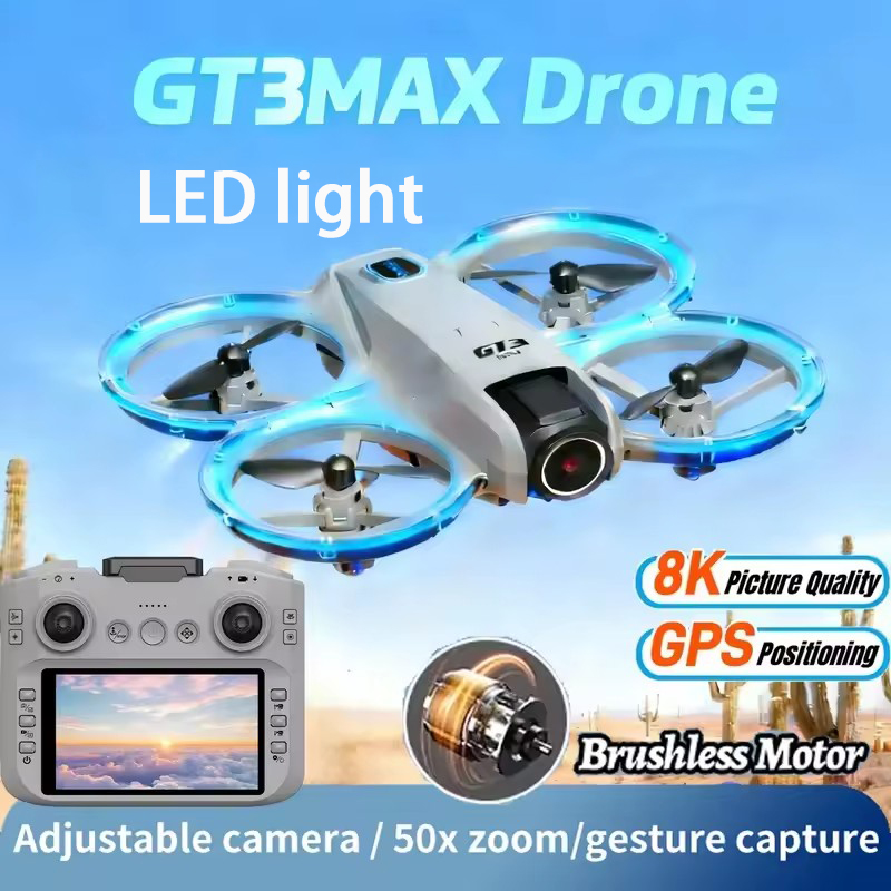 Drone Gt3 Rc - GT3 Max Drone 8k Hd Aerial