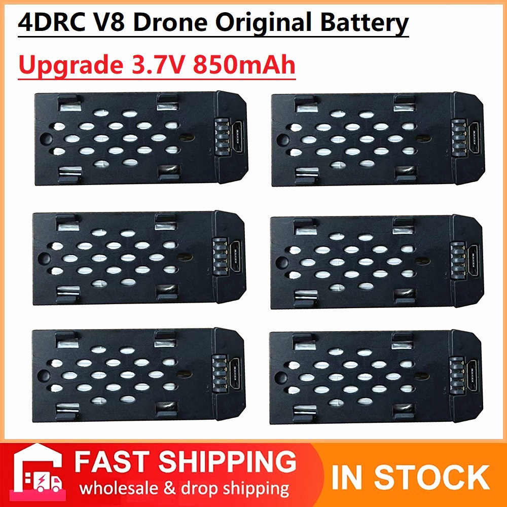 Drone Rcs - 4DRC V8 Drone Original Battery 3.7V