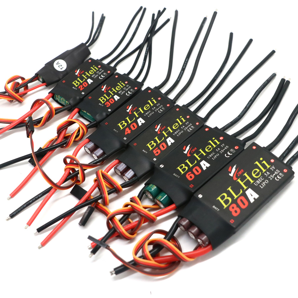 Drone Rcs - BLHeli Brushless ESC 80A 12A 20A