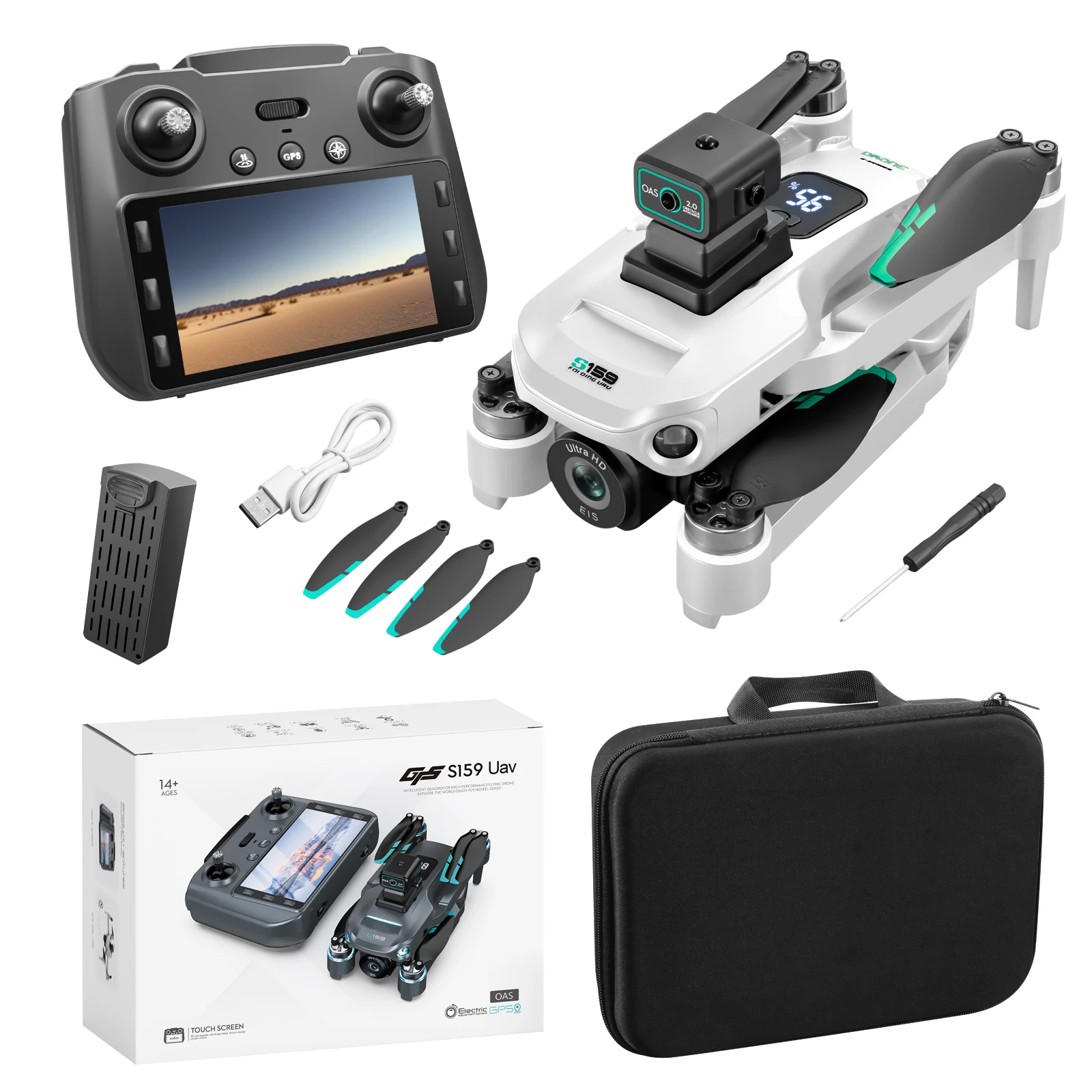 Professional S159 GPS Drone Wi - đánh giá và giá Drone Rc Gps S159