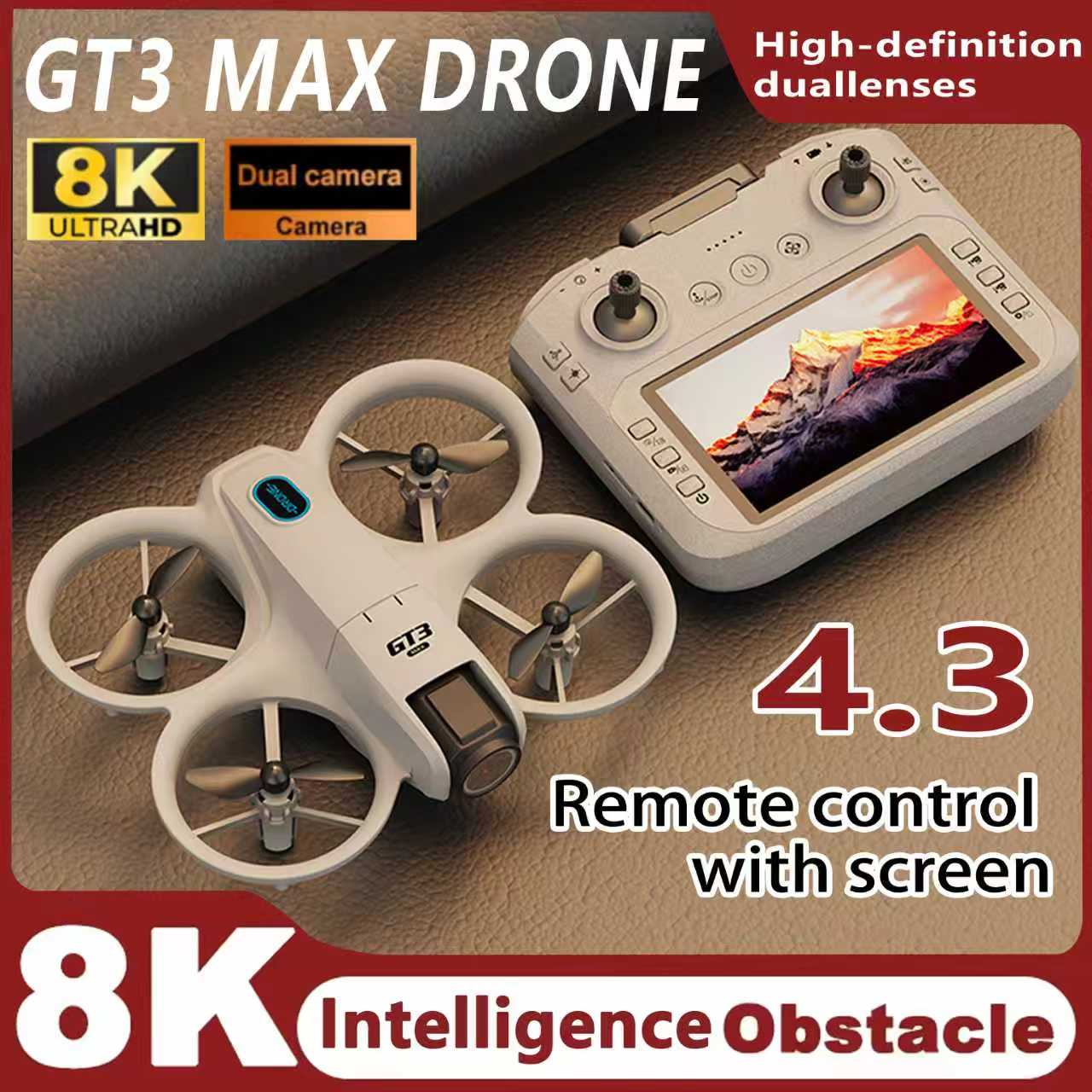 8K 5G 2.4G GPS Professional HD - đánh giá và giá Drone Gt3 Rc