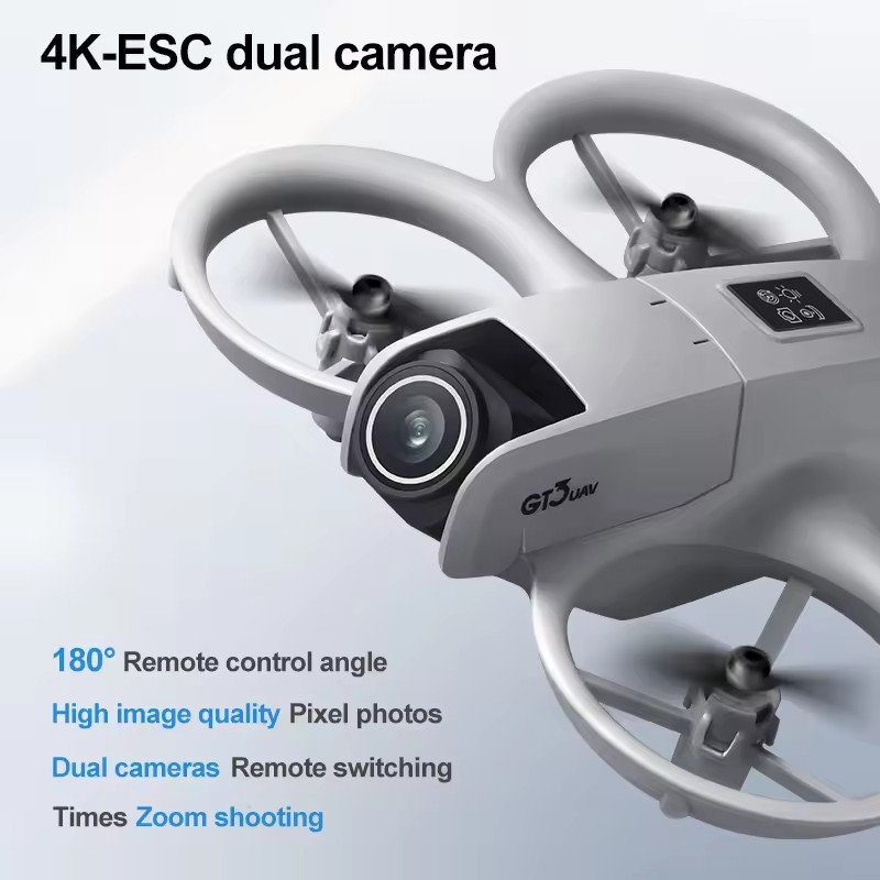 8K 5G 2.4G GPS Professional HD - đánh giá và giá Drone Gt3 Rc