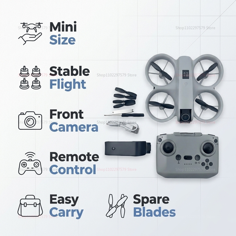 Mini Drone with 8K HD Camera F - đánh giá và giá Rc Drone Uav