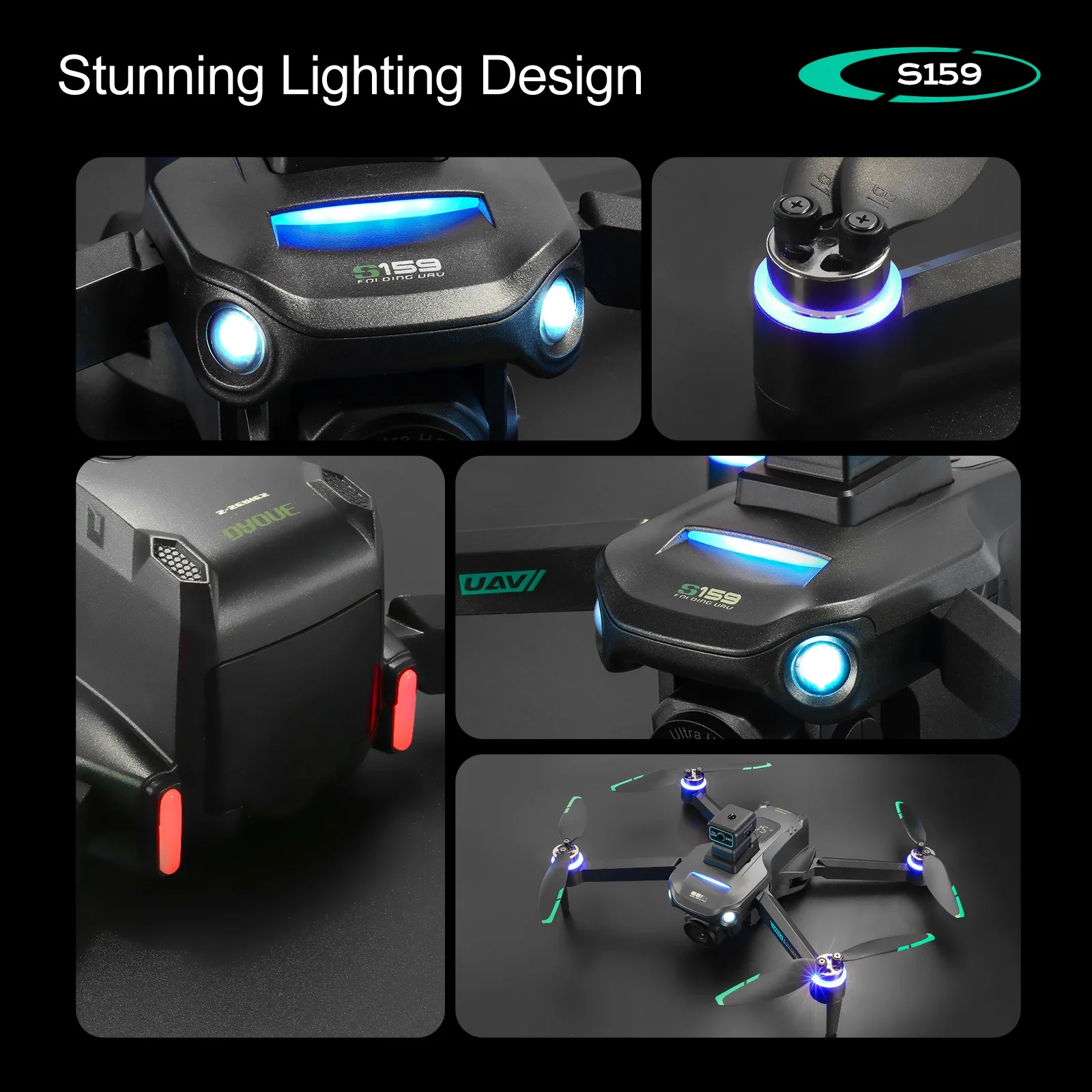 S159 GPS Drone Professional 8K - đánh giá và giá Drone Rc Gps S159