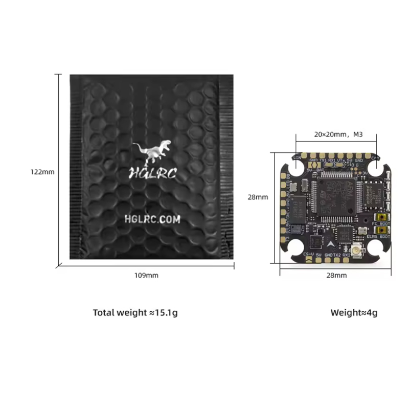 HGLRC SPECTER F722 Lite Flight - đánh giá và giá Betaflight Flight Controller