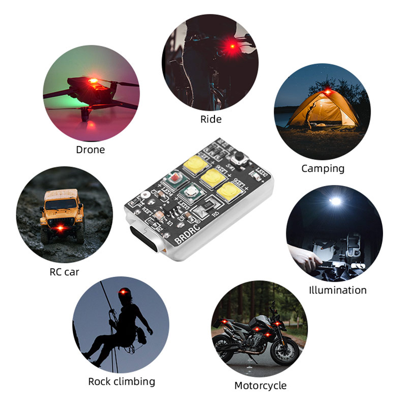 Mini Drone Strobe Light for DJ - đánh giá và giá Dji Drone Air 3