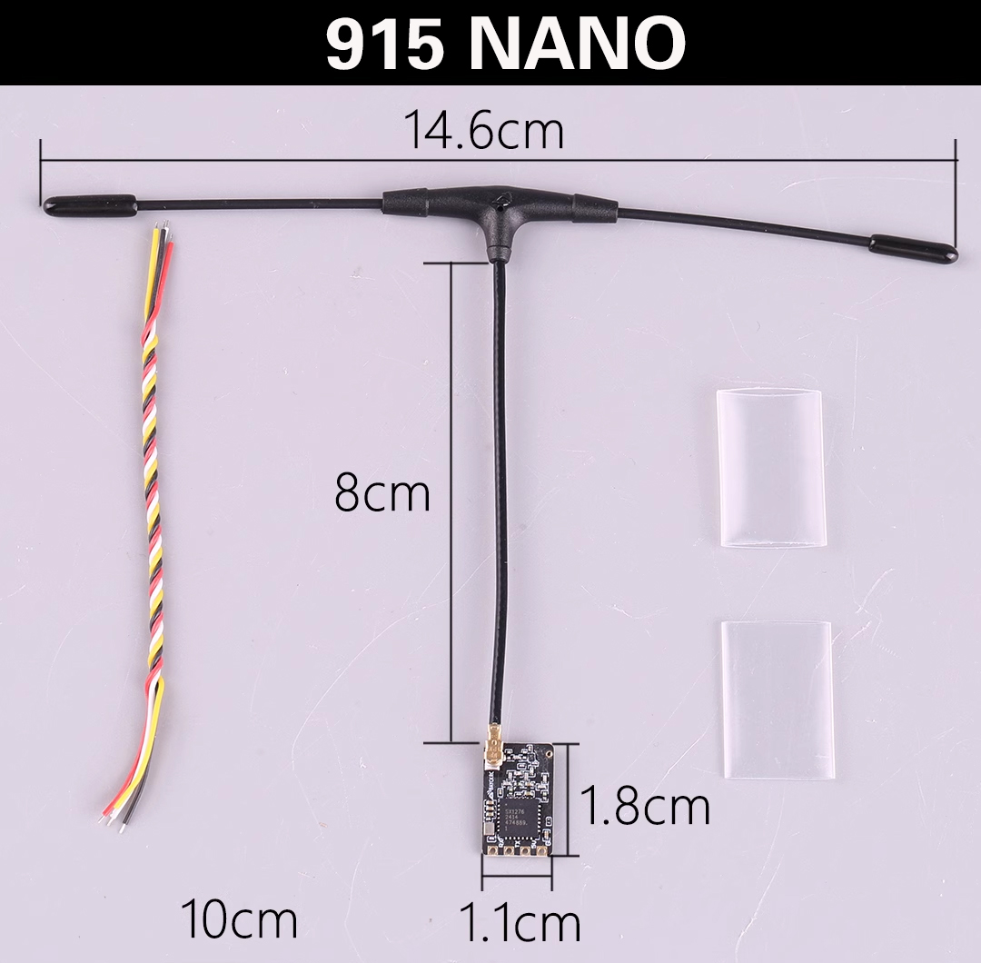 BAYCK ExpressLRS 915MHz Nano R - đánh giá và giá Drone Rcs