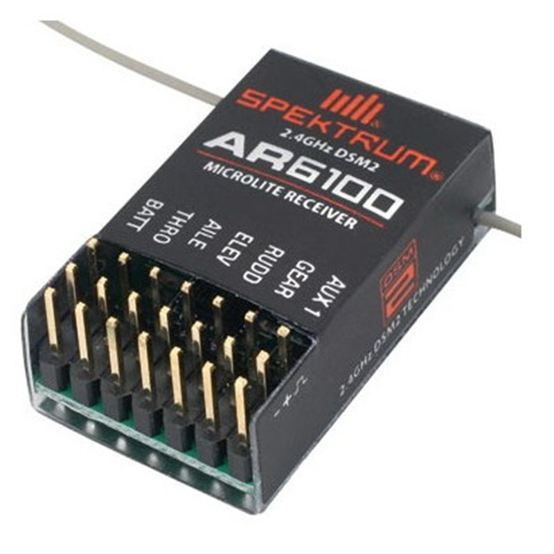 AR6100 DSM2 RC Đầu Thu 2.4GHz  - đánh giá và giá Drone Rcs