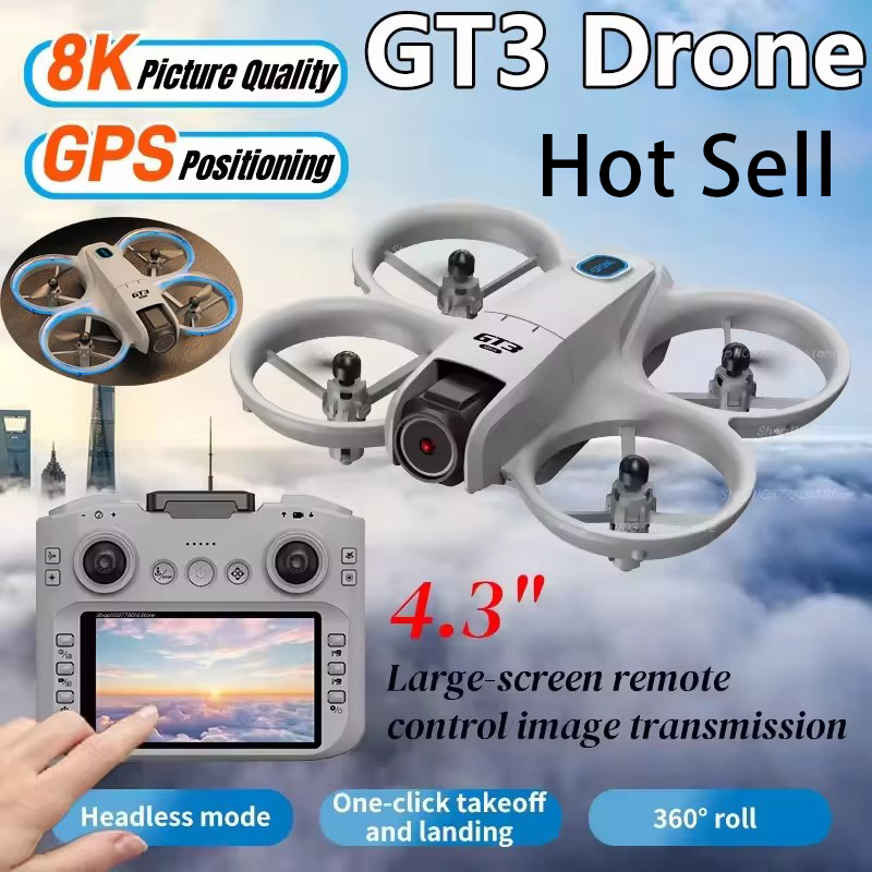 GT3 Max Drone 8k Hd Aerial Pho - đánh giá và giá Drone Gt3 Rc