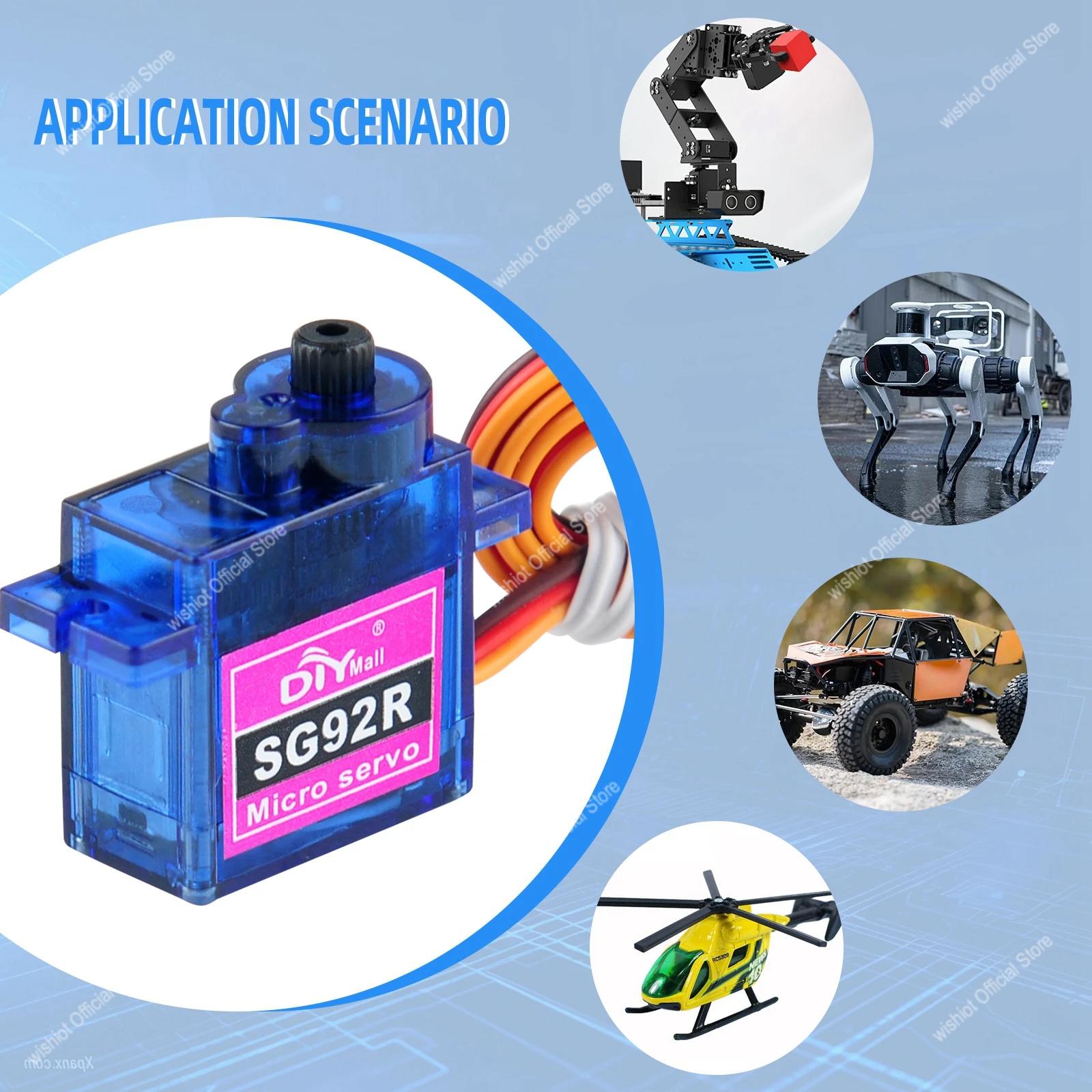 SG92R Micro Servo Motor 4.8-6V - đánh giá và giá Drone Rcs
