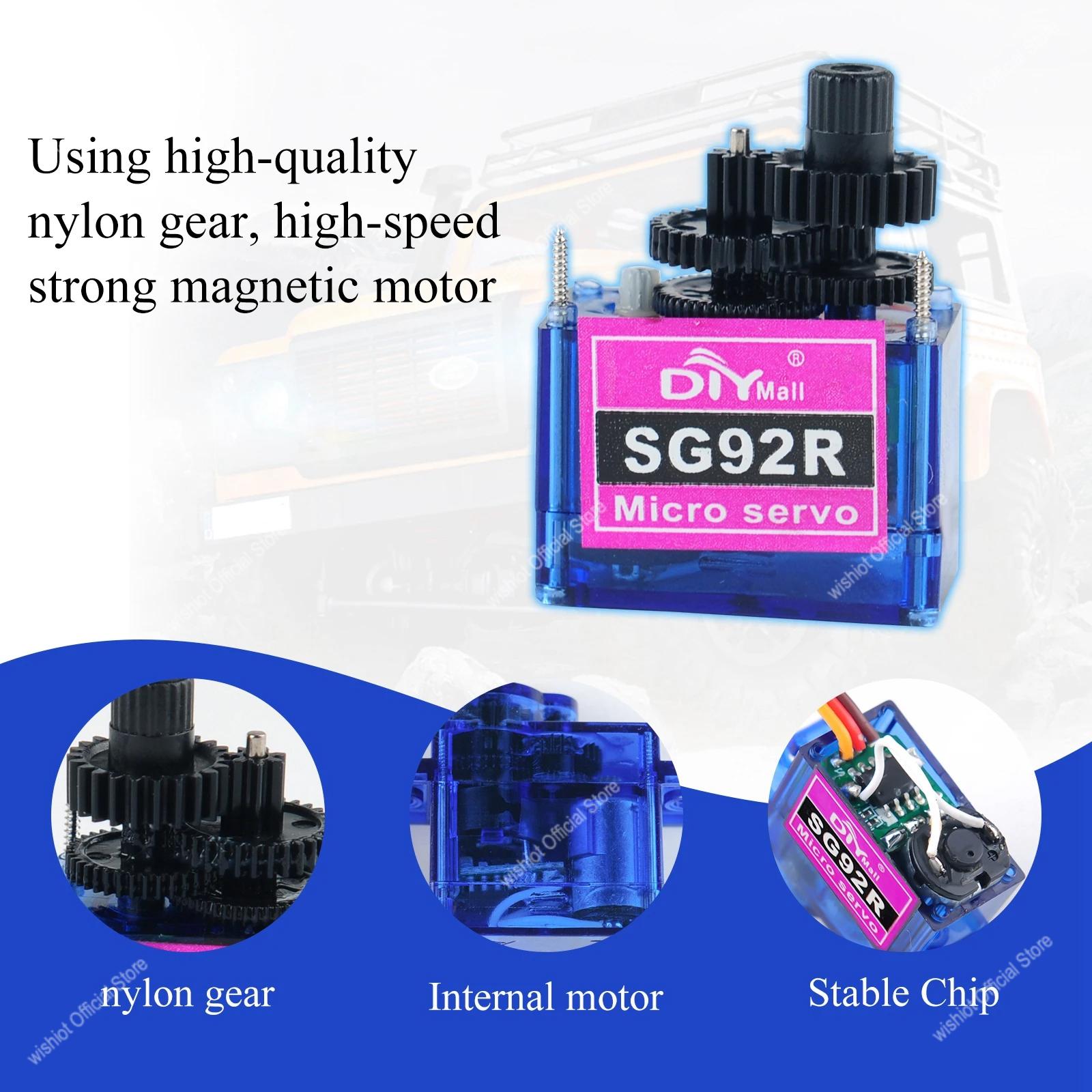 SG92R Micro Servo Motor 4.8-6V - đánh giá và giá Drone Rcs