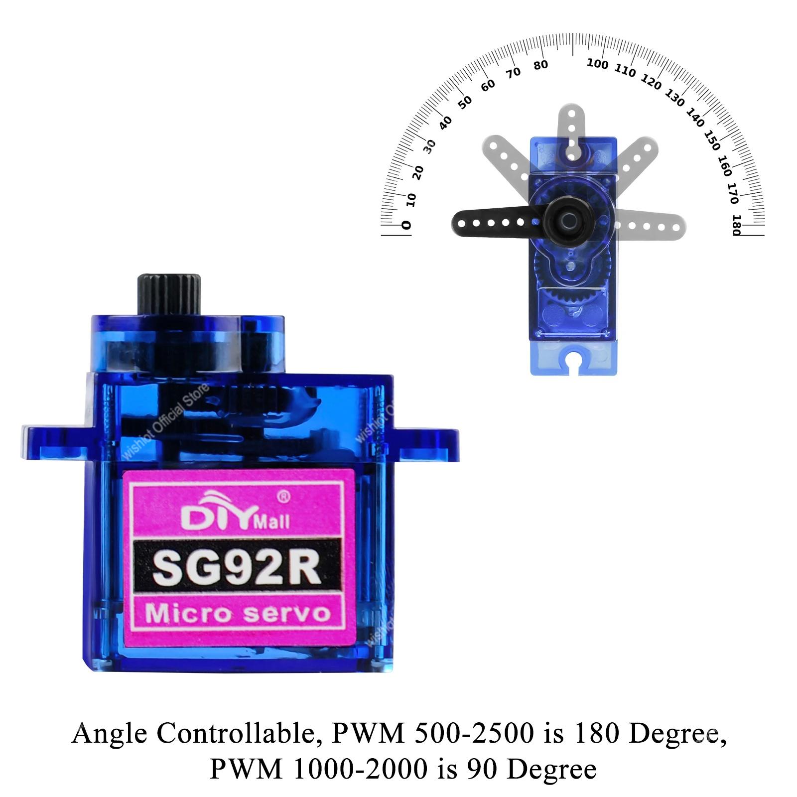 SG92R Micro Servo Motor 4.8-6V - đánh giá và giá Drone Rcs