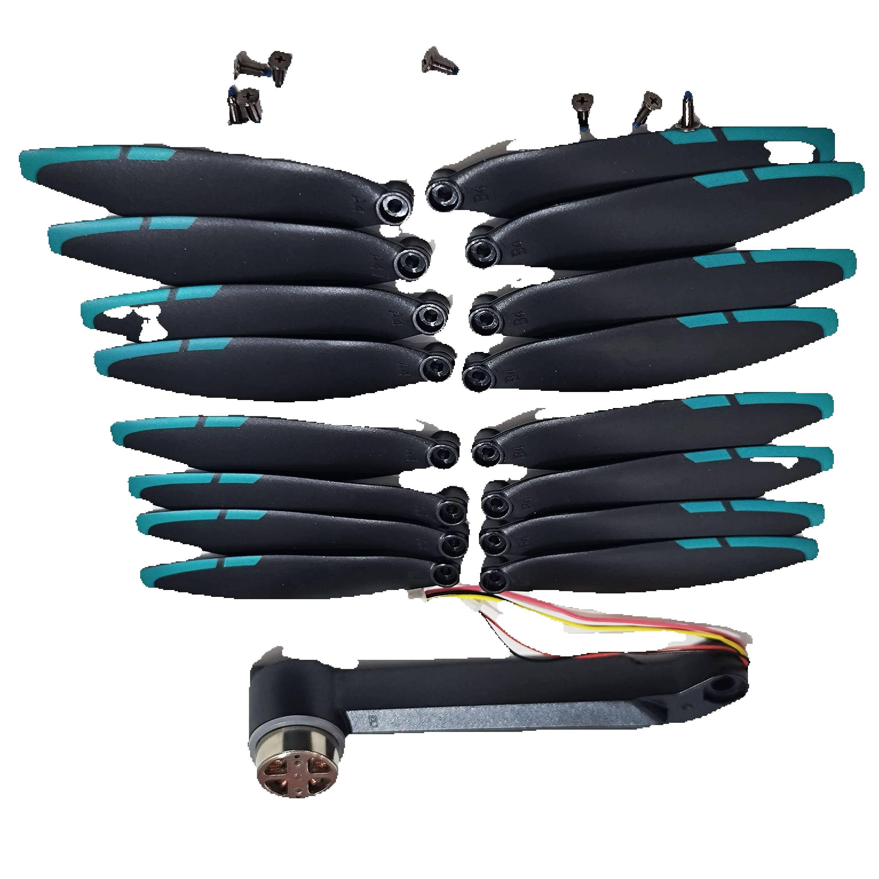 Blade Propeller 16PCS + Brushl - đánh giá và giá Drone Rc Gps S159