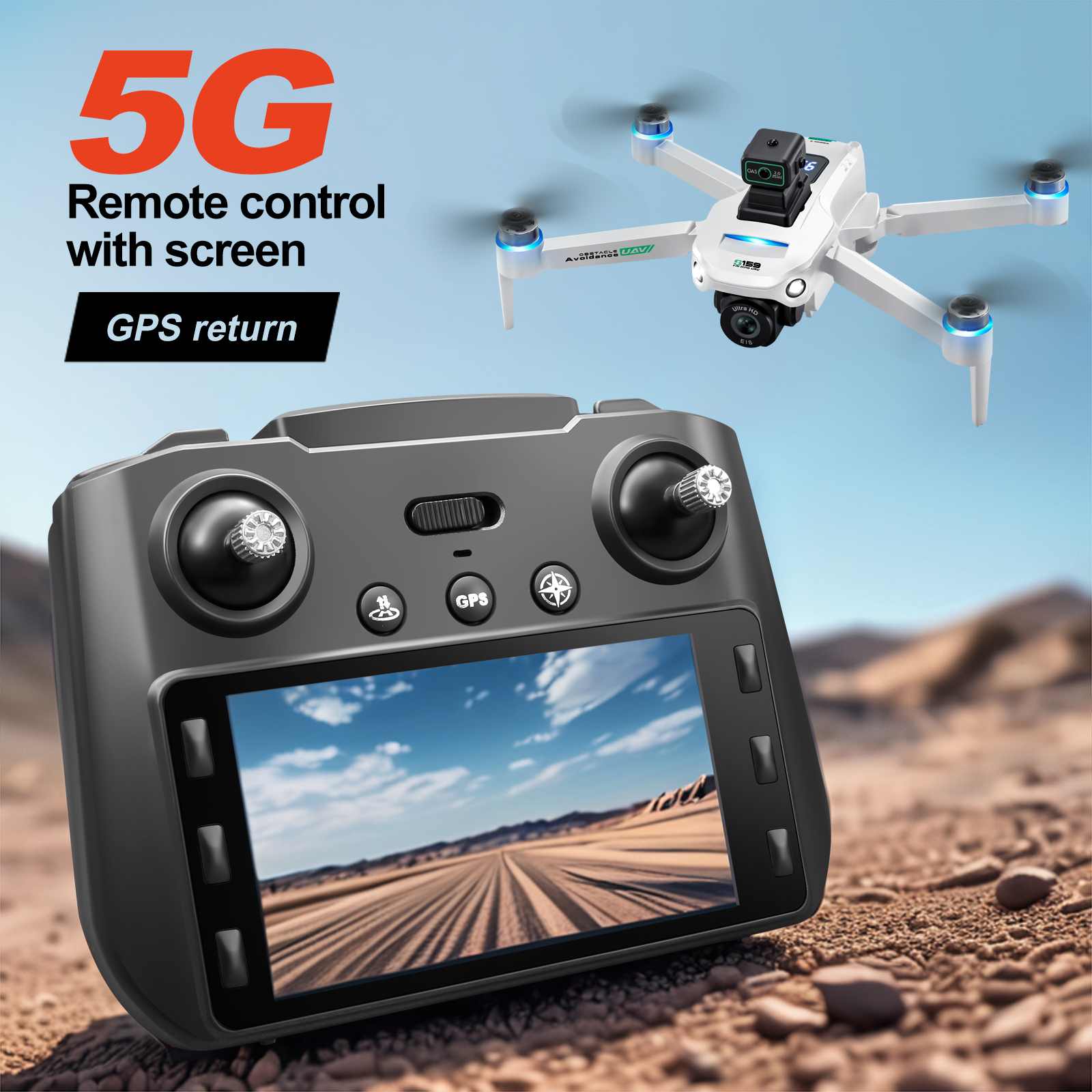 YLR/C S159 GPS 5G WiFi FPV wit - đánh giá và giá Drone Rc Gps S159
