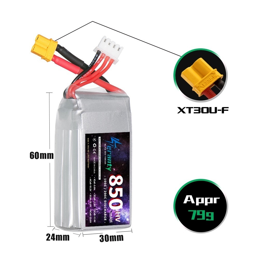 1/2/3PCS TERANTY 3S 11.4V Lipo - đánh giá và giá Drone Rcs